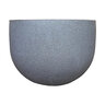 Border Concepts Planter Rustic Round Lg Charcoal 22-1/2 in. x 16-1/2 in.