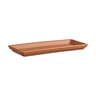 Pot Italian Saucer Rectangle Water Resistant Terracotta 12-1/2 in.