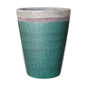 Border Concepts Planter Indira Tall Lava Med Volcanic Emerald Forest 15 in. x 19-1/4 in.