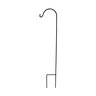 Crane Hook Single Short 1/2 in. Solid Round Bar Black 5 ft. 4 in.