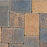 Basalite Borgert Cobble Paver Half Square Minnesota River 3 in. x 6 in. (56.7 sq. ft./pallet)