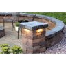 Basalite Borgert Strassen Wall A Iron Range 8SW45 4 in. x 11-3/4 in. x 7-7/8 in.