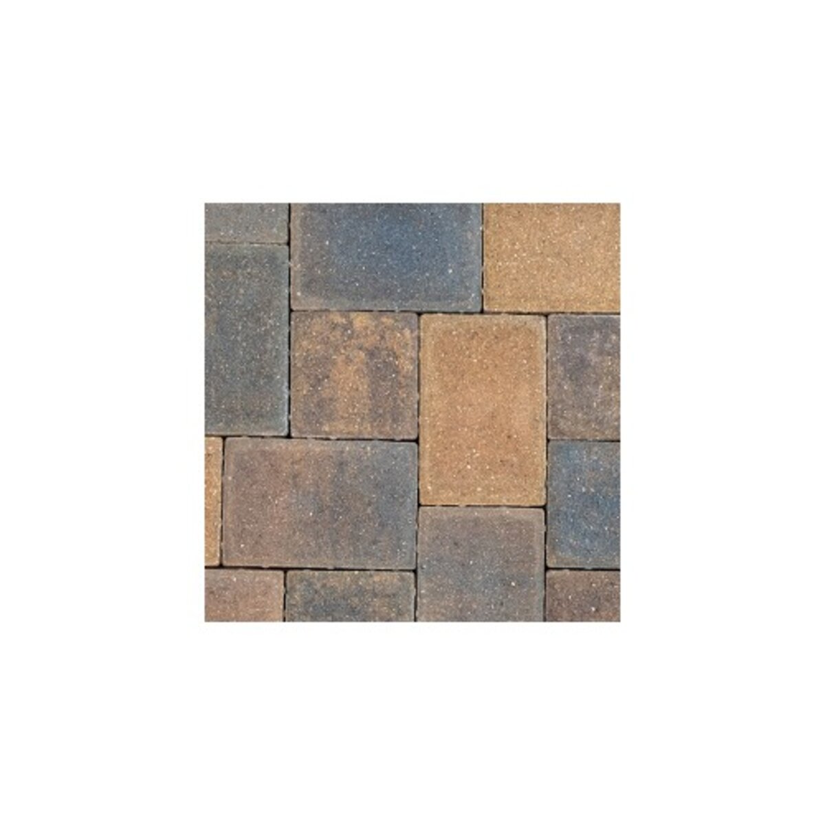 Borgert Cobble Paver Rectangle Minnesota River 6 in. x 9 in. 60 mm (91. ...