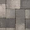 Basalite Borgert Cobble Paver Sterling Gray 3 in. x 6 in. (56.7 sq. ft./pallet)