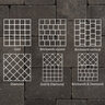 Basalite Borgert Cracovia Square Paver Sterling Gray Large 9 in. x 9 in. 60 mm (82.5 sq. ft./pallet)