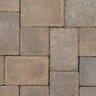 Basalite Borgert Cobble Circle Center Pack Paver Bronze Granite (5.6 sq. ft./center kit) (33.6 sq. ft./pallet)