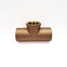 Cast Bronze Combo Tee 3/4 in.