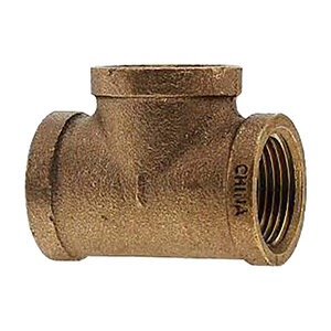 Boshart Combo Tee Cast Bronze 1 in. x 3/4 in.