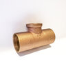 Cast Bronze Combo Tee 3/4 in.