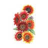 Sunflower Wildflower Seed Drop Dead Red hybrid large packet 3 gm
