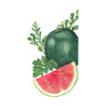 Watermelon Vegetable Seed Sugar Baby Organic 1.5 gm