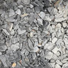 Black Slate Decorative Landscape Gravel L-5 (3/4 in. - 1-1/2 in.) (1 Ton Bag)
