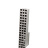 Brickstop Universal Wall Drain Gray 4 in.