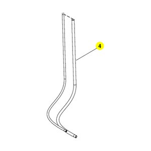 Power Distributors 28 in. Split Loom Gate Cable 