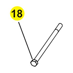 Power Distributors Hex SCR-Cap 0.750 in. - 10 x 12.00 in. SS188