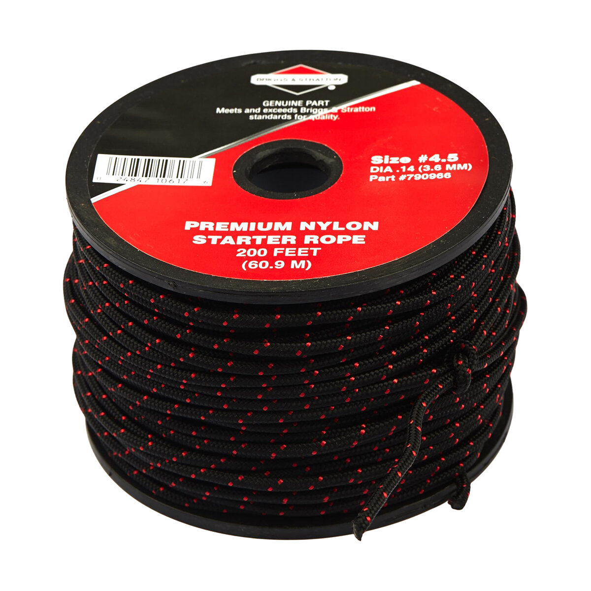 Briggs & Strattor Recoil Starter Spool Rope - #4.5, 200 | SiteOne