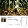 Brilliance Versa Beam Mini Acrylic Cap Black 2700k 3W 180 Lumen