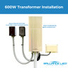Brilliance LED Dimmer Switch 12V 120W Compatible with Transformers, Dimensions 2-3/4 in. x 4-1/2 in.