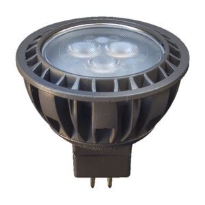 Brilliance MR16 Lamp Amber 4W 30 Degree 8V - 24V Dimmable LED