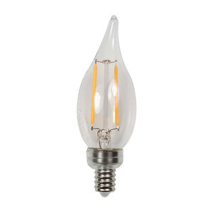 Brilliance LED Candelabra Edge Filament Flame