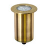 Brilliance Carlsbad Flange Well Light Brass Finish MR16 Socket No Lamp