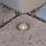 Brilliance Carlsbad Flange Well Light Brass Finish MR16 Socket No Lamp