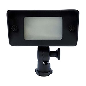 Brilliance Metal Works Black Diamond Wall Wash Light Blackened Brass 3W LED 300 Lumens 2700K