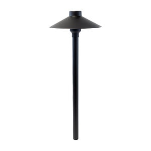 Brilliance Metal Works Black Diamond Path Light Blackened Brass 3W LED 240 Lumens 2700K