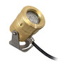 Brilliance Aquabeam Underwater Light Adjustable MR18 5W LED 2700K 30 Degree Brass