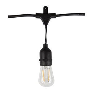 Low Voltage Bistro Kit 150 Ft. Length With Hanging Hardware Accessories Lamps Not Included