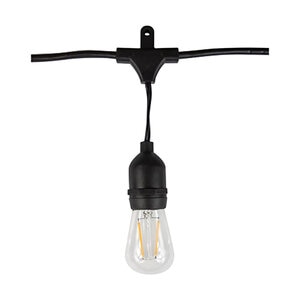 Low Voltage Bistro Kit 98 Ft. Length With Hanging Hardware Accessories Lamps Not Included