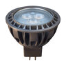 Brilliance MR16 LED 4W 5700K Dimmable Bulb, 15 Degree Beam Angle, 400 Lumens, 8-24VAC, Bi-Pin Base, Cool White Light