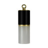 Brilliance Glacier Hanging Down Light Black Brass & Acrylic Finish MR16 Socket No Lamp