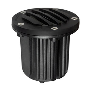 Black Diamond MR16 Grate Top Well Light w/MR16 Socket No Lamp