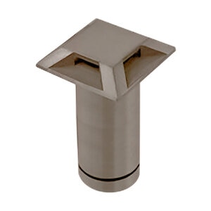 Brilliance VersaBeam Brass Square Quad Slot Flange 2700K in Nickel Finish
