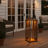 Serenity Solar Lantern Teakwood