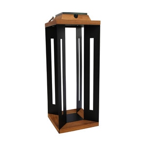 Serenity Solar Lantern Black