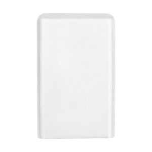 Guadalupe Wall Light White Brass w/integrated 200lm, 270