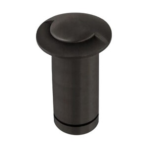 Brilliance VersaBeam Brass Round Eyebrow Flange 3000K in Black Finish