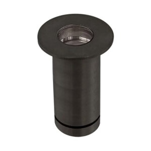 Brilliance Versa Beam Round Flange Black 3W 3000