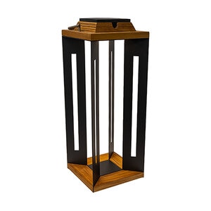 Brilliance Serenity Solar Lantern Black