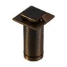 Brilliance VersaBeam Brass Square Eyebrow Flange in Black Finish 3000K