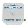 Brilliance LED WiFi Smart Socket 3 10 Amps 120V 14°F to 104°F