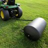 Push or Tow 28 Gallon Poly Lawn Roller with Easy-Turn Plug, 18 in. x 24 in.