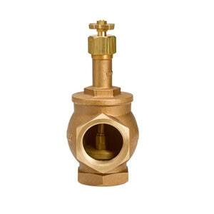 Buckner-Superior Angle Valve 3/4 in. NPT Brass