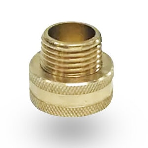 Buckner-Superior Hose Fitting 3/4 in. Female x 1/2 in. Male NPT