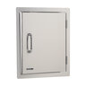 Bull Outdoor Vertical Access Door Right Swing Stainless Steel 19-3/4 in. x 15-7/8 in. for Propane Tanks & Gas Lines