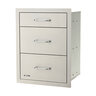 Bull Outdoor Stainless Steel Triple Drawer System