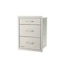 Bull Outdoor Stainless Steel Triple Drawer System