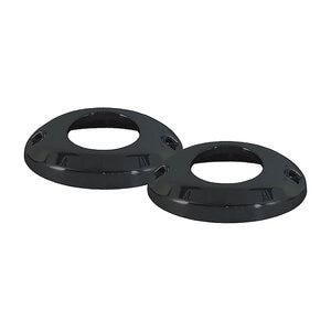 Buyers Products Bracket Strobe Black Pair 2 For Bolt-On Hideaway LED Recessed & Hidden Strobe Kits 3/10 in. x 2/5 in. x 1 1/2 in.